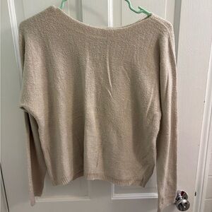 Rachel Zoe Cream Women's Crew Neck Sweater